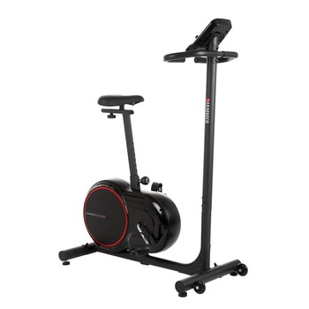 Bicicleta fitness Hammer Cardio 5.0, bluetooth, iConsole+Kinomap, volant 6 kg, greutate maxima utilizator 110kg Bicicleta fitness Hammer Cardio 5.0, bluetooth, iConsole+Kinomap, volant 6 kg, greutate maxima utilizator 110kg