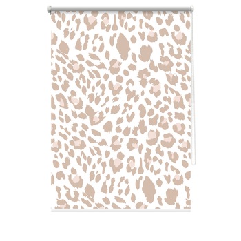 Rulou textil cu print, opac, verso alb, Safari 2, multicolor, 80x150 cm Rulou textil cu print, opac, verso alb, Safari 2, multicolor, 80x150 cm