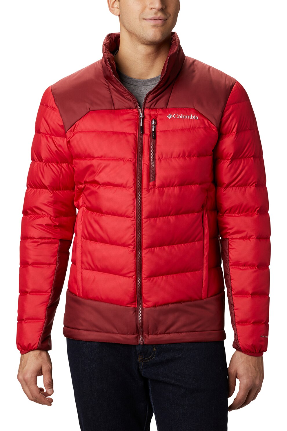 Columbia, Geaca cu puf Autumn Park™, Rosu vermillion/Bordeaux