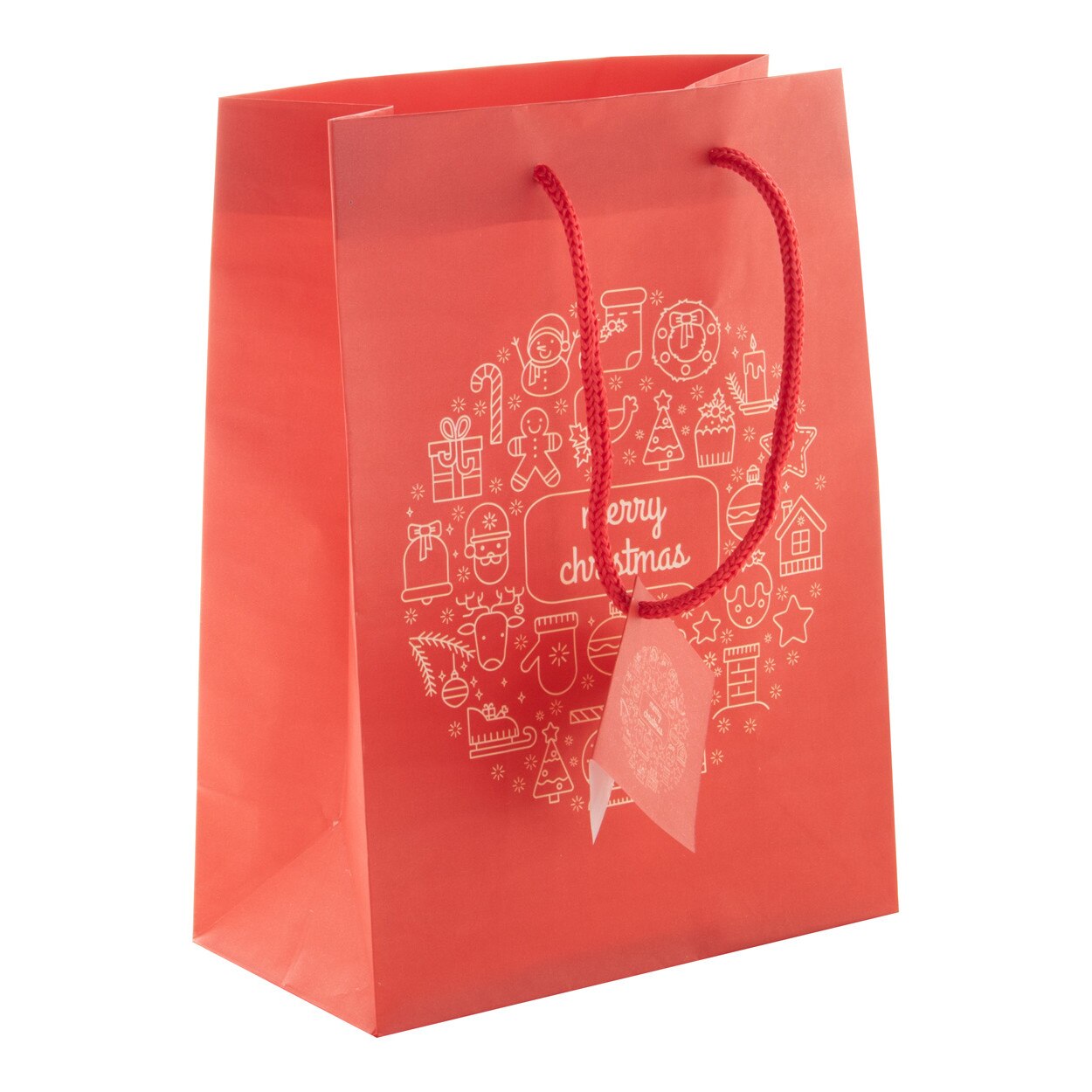 Set 10 sacose cu motive de Craciun - S