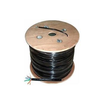 Cablu coaxial RG6 cu cablu alimentare 2x0.75mm atasat - rola 305m ETC-RG6PC-305 Cablu coaxial RG6 cu cablu alimentare 2x0.75mm atasat - rola 305m ETC-RG6PC-305