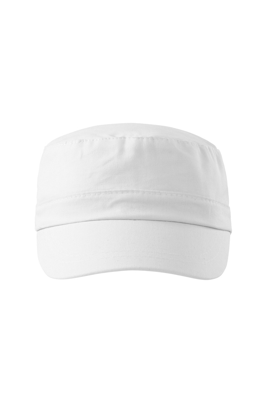 Sapca Malfini Latino unisex, bumbac, alb