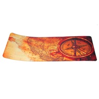 Mousepad, XXL, gaming si birou, 800 * 300 * 3mm, textil cu baza cauciucata, desen busola