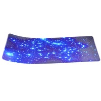 Mousepad, XXL, gaming si birou, 800 * 300 * 3mm, textil cu baza cauciucata, desen stele