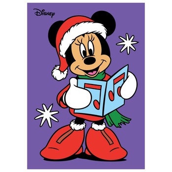 Set creativ Pictura cu nisip colorat, Minnie Mouse Santa, Disney, 1 plansa 21 x 29,7 cm, 10 plicuri nisip multicolor, 1 betisor, 1 folie protectie, + 3 ani Set creativ Pictura cu nisip colorat, Minnie Mouse Santa, Disney, 1 plansa 21 x 29,7 cm, 10 plicuri nisip multicolor, 1 betisor, 1 folie protectie, + 3 ani