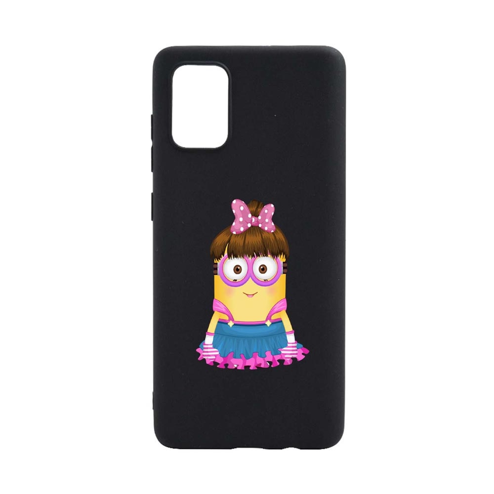 Husa Silicon Compatibila Cu Oppo A54 5G, Minion Girl, rezistenta la uzura, anti-alunecare, B208