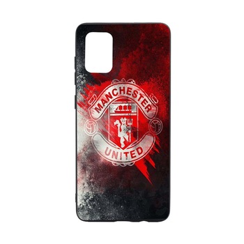 Husa Silicon Football, Manchester United, compatibila cu Oppo Reno 5 Lite, rezistenta la uzura, anti-alunecare, B233 Husa Silicon Football, Manchester United, compatibila cu Oppo Reno 5 Lite, rezistenta la uzura, anti-alunecare, B233
