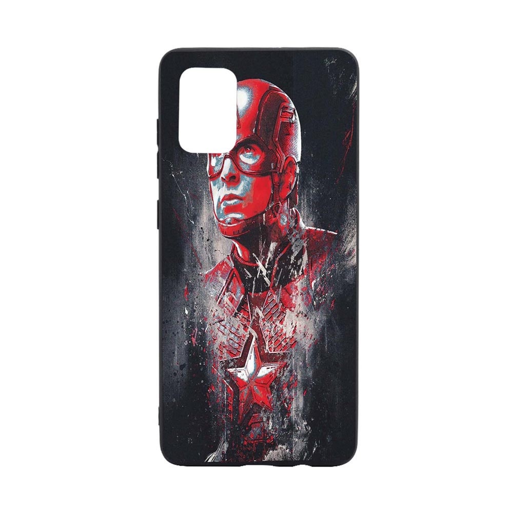 Husa Marvel, Avengers, pentru Samsung Galaxy A41, rezistenta la uzura, anti-alunecare, din silicon Premium, B241