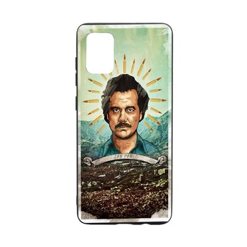 Husa Narcos, pentru Samsung Galaxy A52 5G, rezistenta la uzura, anti-alunecare, din silicon Premium, B306 Husa Narcos, pentru Samsung Galaxy A52 5G, rezistenta la uzura, anti-alunecare, din silicon Premium, B306