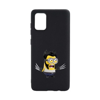 Husa X-men, Minion, pentru Samsung Galaxy M51, rezistenta la uzura, anti-alunecare, din silicon Premium, B218 Husa X-men, Minion, pentru Samsung Galaxy M51, rezistenta la uzura, anti-alunecare, din silicon Premium, B218
