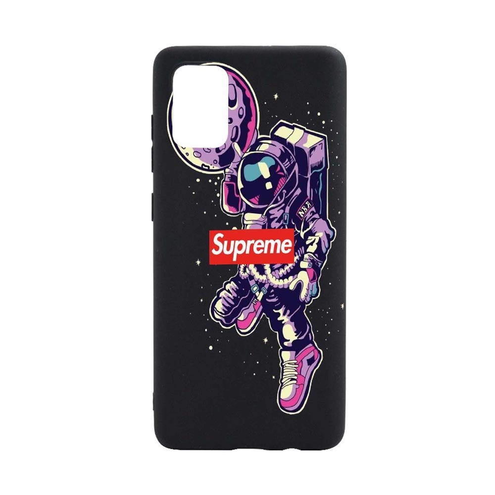 Husa Silicon Supreme, Astronaut, compatibila cu Oppo A74 5G, rezistenta la uzura, anti-alunecare, B254