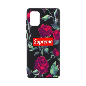 Husa Supreme, Rose, pentru Samsung Galaxy M51, rezistenta la uzura, anti-alunecare, din silicon Premium, B262 Husa Supreme, Rose, pentru Samsung Galaxy M51, rezistenta la uzura, anti-alunecare, din silicon Premium, B262