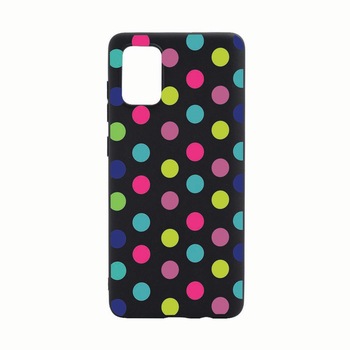 Husa Silicon Compatibila Cu Xiaomi Redmi 9T, Dots Color, rezistenta la uzura, anti-alunecare, B61 Husa Silicon Compatibila Cu Xiaomi Redmi 9T, Dots Color, rezistenta la uzura, anti-alunecare, B61