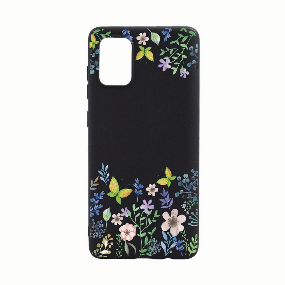 Husa pentru Samsung Galaxy M51, Flori, rezistenta la uzura, anti-alunecare, din silicon Premium, B95