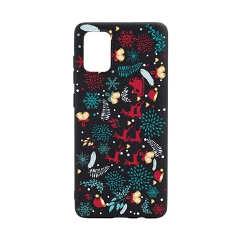 Husa Silicon Compatibila Cu Samsung Galaxy A02s, Rudolf, rezistenta la uzura, anti-alunecare, B158 Husa Silicon Compatibila Cu Samsung Galaxy A02s, Rudolf, rezistenta la uzura, anti-alunecare, B158