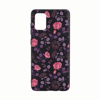 Husa pentru Samsung Galaxy M51, Roses, rezistenta la uzura, anti-alunecare, din silicon Premium, B168 Husa pentru Samsung Galaxy M51, Roses, rezistenta la uzura, anti-alunecare, din silicon Premium, B168