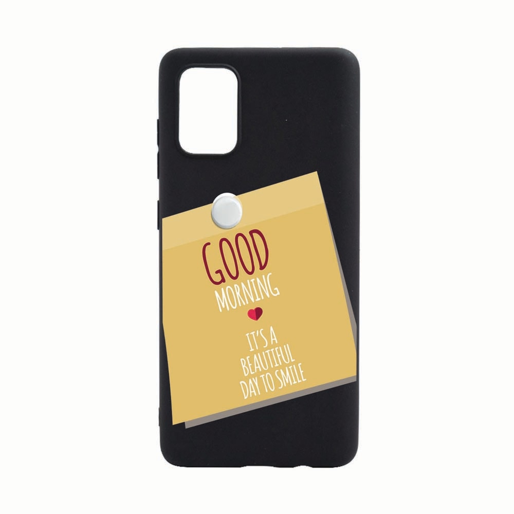 Husa Silicon Compatibila Cu Xiaomi Poco M3, Sticker, rezistenta la uzura, anti-alunecare, B48