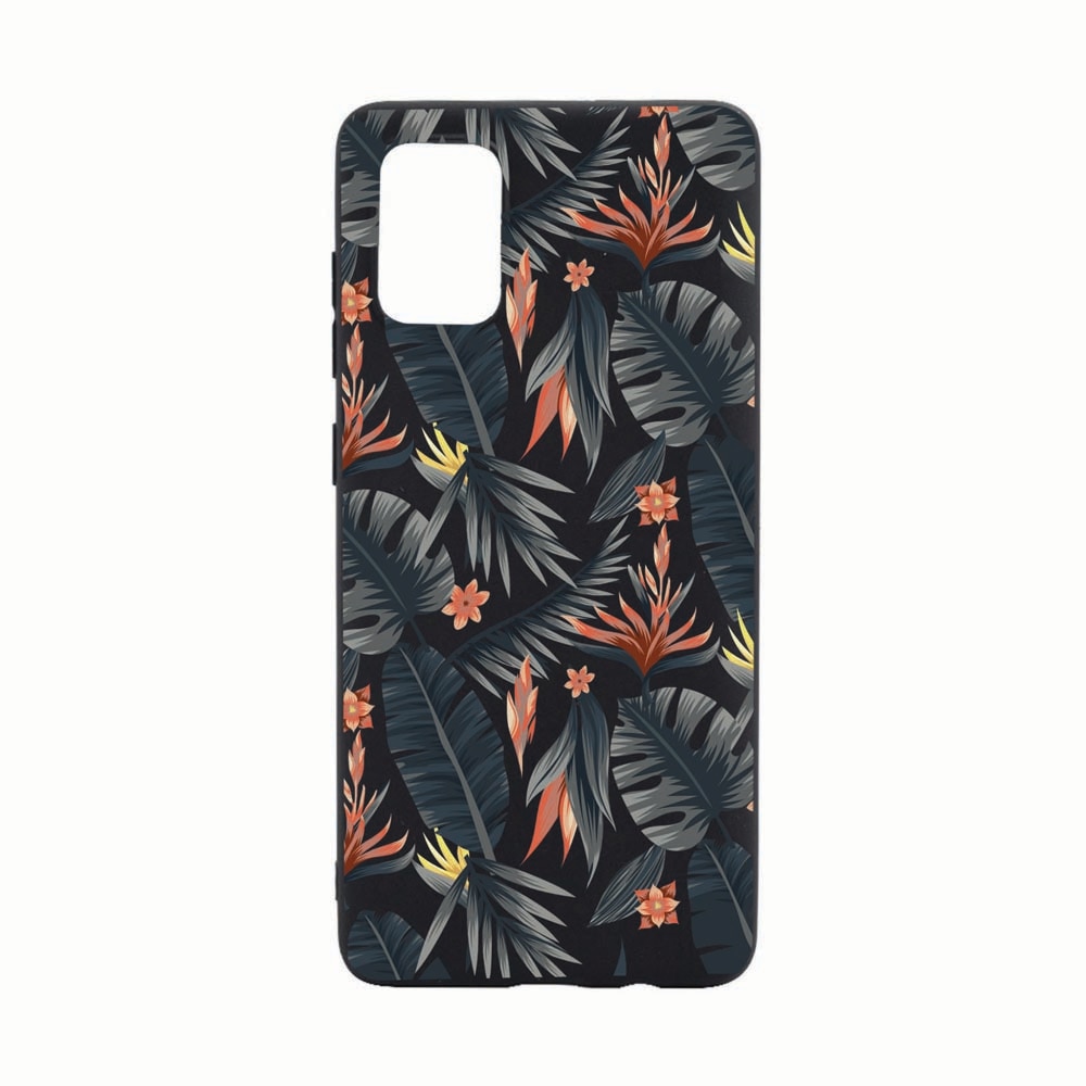 Husa Silicon Compatibila Cu Samsung Galaxy A03s, Tropical, rezistenta la uzura, anti-alunecare, B88