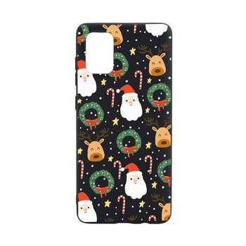 Husa Silicon Xmas, compatibila cu Oppo A93 5G, rezistenta la uzura, anti-alunecare, B350 Husa Silicon Xmas, compatibila cu Oppo A93 5G, rezistenta la uzura, anti-alunecare, B350