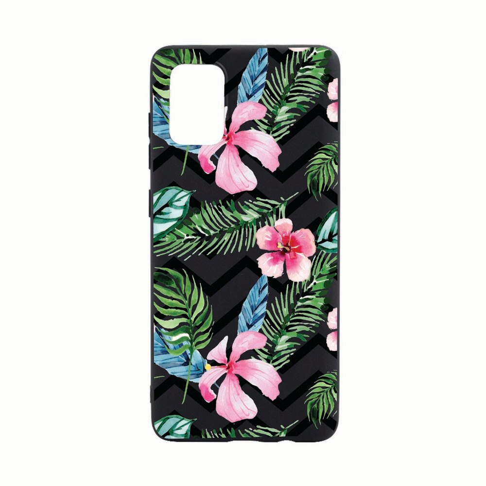 Husa pentru Samsung Galaxy M31s, Tropical, rezistenta la uzura, anti-alunecare, din silicon Premium, B49