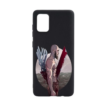 Husa Vikingii Ragnar Lothbrok Movie, pentru Samsung Galaxy S21 Ultra, rezistenta la uzura, anti-alunecare, din silicon Premium, din silicon Premium, B455 Husa Vikingii Ragnar Lothbrok Movie, pentru Samsung Galaxy S21 Ultra, rezistenta la uzura, anti-alunecare, din silicon Premium, din silicon Premium, B455