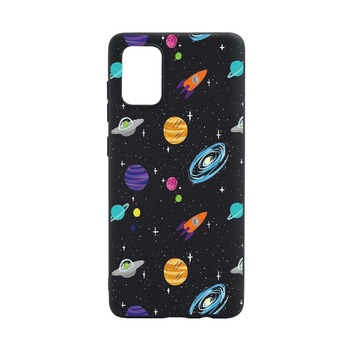 Husa Silicon Universe, Planets, compatibila cu Samsung Galaxy A32 4G, rezistenta la uzura, B466 Husa Silicon Universe, Planets, compatibila cu Samsung Galaxy A32 4G, rezistenta la uzura, B466