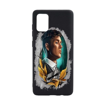 Husa Peaky Blinders, pentru Samsung Galaxy A52 5G, rezistenta la uzura, anti-alunecare, din silicon Premium, B384 Husa Peaky Blinders, pentru Samsung Galaxy A52 5G, rezistenta la uzura, anti-alunecare, din silicon Premium, B384