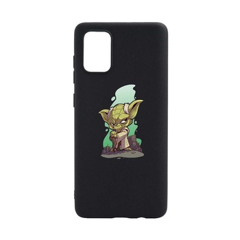 Husa Star Wars Yoda, pentru Samsung Galaxy M51, rezistenta la uzura, anti-alunecare, din silicon Premium, B403 Husa Star Wars Yoda, pentru Samsung Galaxy M51, rezistenta la uzura, anti-alunecare, din silicon Premium, B403