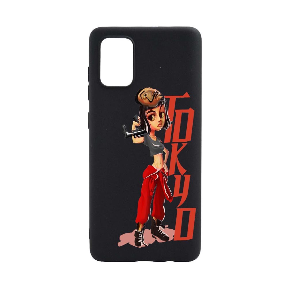 Husa Silicon La Casa de Papel, compatibila cu Xiaomi Poco M3 Pro 5G / 4G, rezistenta la uzura, anti-alunecare, B394