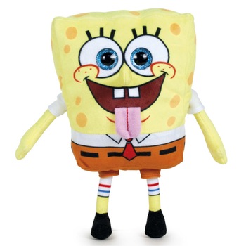 Jucarie de plus, Sponge Bob, galben - multicolor, inaltime 20 cm Jucarie de plus, Sponge Bob, galben - multicolor, inaltime 20 cm