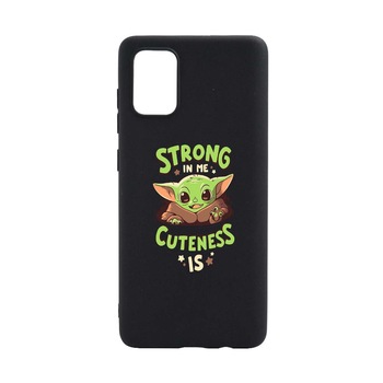 Husa Star Wars baby yoda, pentru Huawei P Smart (2021), rezistenta la uzura, anti-alunecare, din silicon Premium, B400 Husa Star Wars baby yoda, pentru Huawei P Smart (2021), rezistenta la uzura, anti-alunecare, din silicon Premium, B400