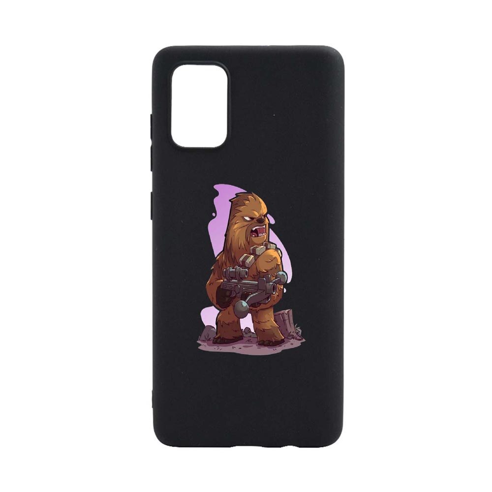 Husa Silicon Star Wars Chewbacca, compatibila cu Oppo A74 5G, rezistenta la uzura, anti-alunecare, B401