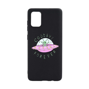 Husa Silicon Universe, Planets UFO Good Bye, compatibila cu Xiaomi Redmi 9T, rezistenta la uzura, anti-alunecare, B474 Husa Silicon Universe, Planets UFO Good Bye, compatibila cu Xiaomi Redmi 9T, rezistenta la uzura, anti-alunecare, B474