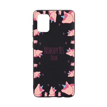 Husa Silicon Unicorn - Nobody yes, compatibila cu Xiaomi Redmi Note 10 5G, rezistenta la uzura, anti-alunecare, B523 Husa Silicon Unicorn - Nobody yes, compatibila cu Xiaomi Redmi Note 10 5G, rezistenta la uzura, anti-alunecare, B523