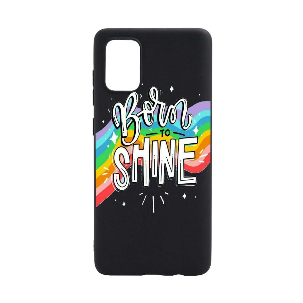Husa Silicon Born To Shine, compatibila cu Xiaomi Redmi Note 10 / Redmi Note 10S, rezistenta la uzura, anti-alunecare, B489