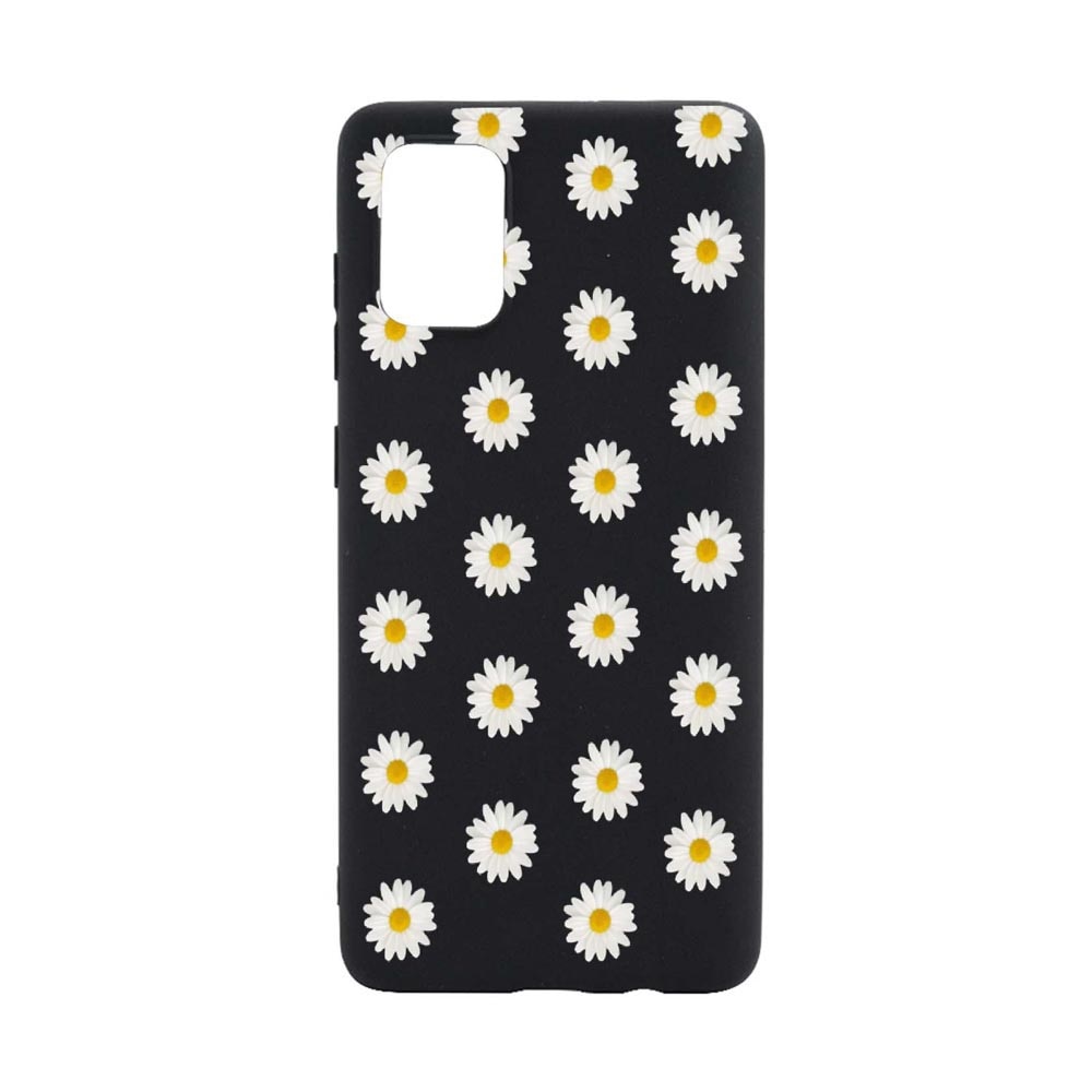 Husa Silicon Happy Flowers, compatibila cu Xiaomi Redmi Note 10 / Redmi Note 10S, rezistenta la uzura, anti-alunecare, B513