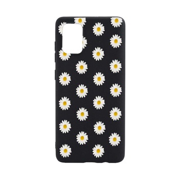 Husa Happy Flowers, pentru Samsung Galaxy S21 Ultra, rezistenta la uzura, anti-alunecare, din silicon Premium, din silicon Premium, B513 Husa Happy Flowers, pentru Samsung Galaxy S21 Ultra, rezistenta la uzura, anti-alunecare, din silicon Premium, din silicon Premium, B513