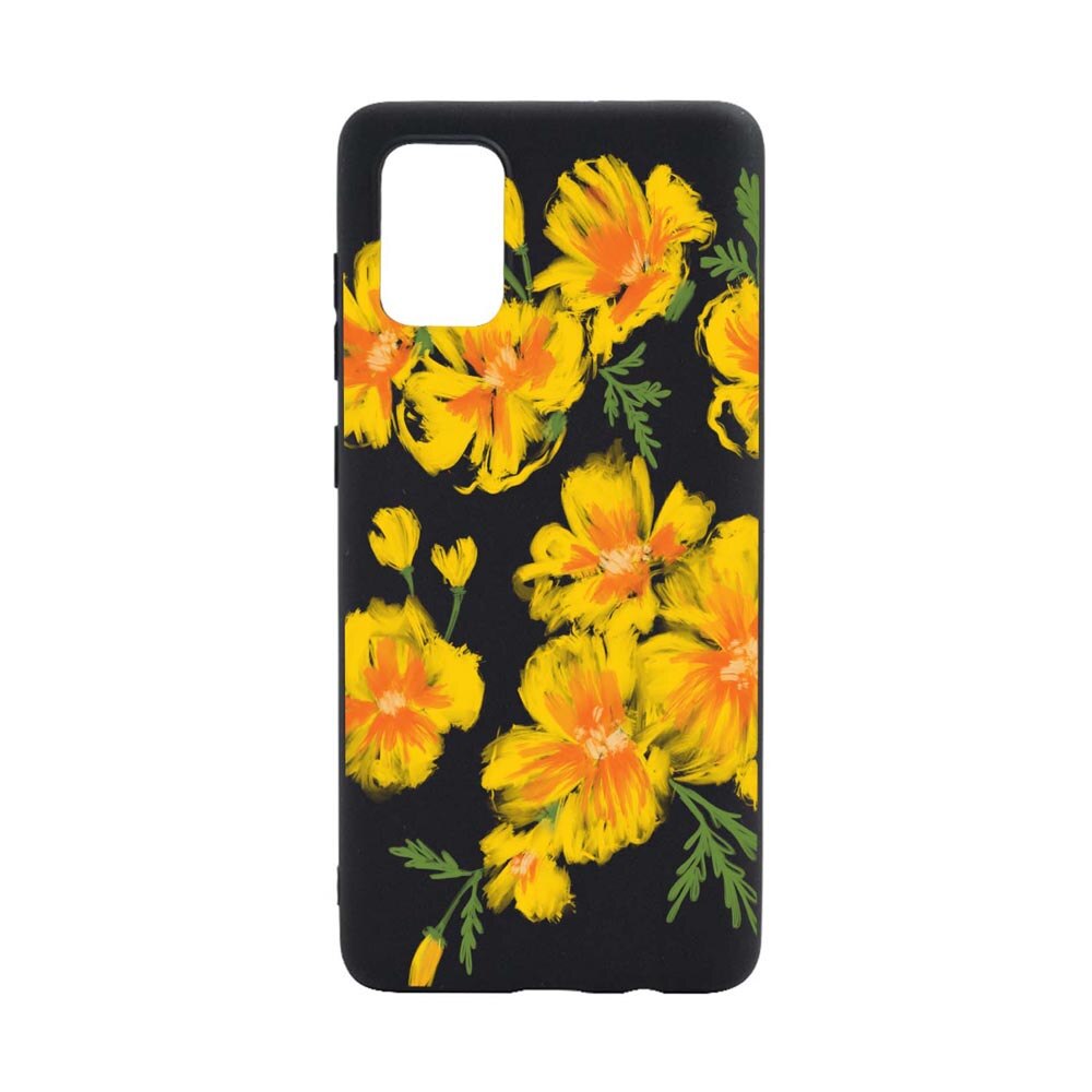 Husa Flori, culorile de pastel, pentru Samsung Galaxy A52 5G, rezistenta la uzura, anti-alunecare, din silicon Premium, din silicon Premium, B502