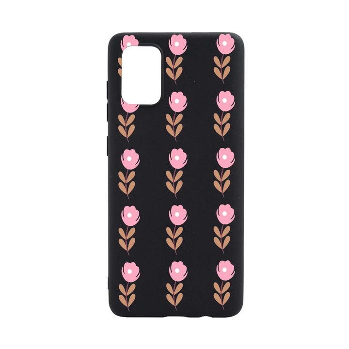 Калъф Flowers за Samsung Galaxy S21 Ултра износоустойчив противоплъзгащ премиум силикон B505