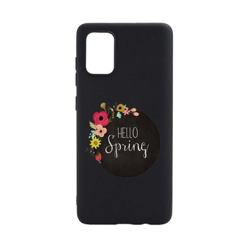Husa Hello Spring, pentru Samsung Galaxy S21 Ultra, rezistenta la uzura, anti-alunecare, din silicon Premium, din silicon Premium, B684 Husa Hello Spring, pentru Samsung Galaxy S21 Ultra, rezistenta la uzura, anti-alunecare, din silicon Premium, din silicon Premium, B684