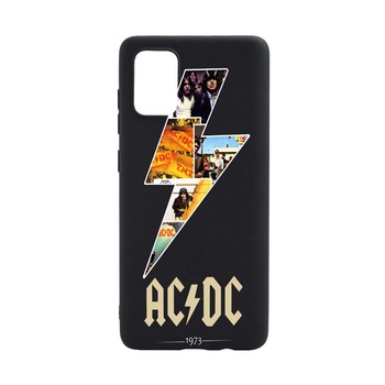 Husa Silicon AC/DC, compatibila cu Oppo A54 5G, rezistenta la uzura, anti-alunecare, B534 Husa Silicon AC/DC, compatibila cu Oppo A54 5G, rezistenta la uzura, anti-alunecare, B534