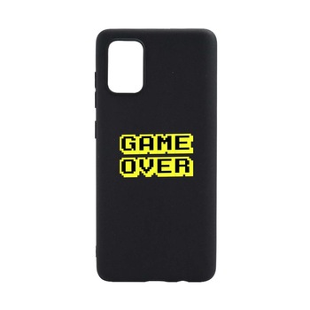 Husa Game Over, pentru Samsung Galaxy S21 Ultra, rezistenta la uzura, anti-alunecare, din silicon Premium, din silicon Premium, B671 Husa Game Over, pentru Samsung Galaxy S21 Ultra, rezistenta la uzura, anti-alunecare, din silicon Premium, din silicon Premium, B671