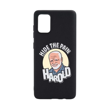 Husa Meme - Harold, pentru Samsung Galaxy A52 5G, rezistenta la uzura, anti-alunecare, din silicon Premium, din silicon Premium, B662 Husa Meme - Harold, pentru Samsung Galaxy A52 5G, rezistenta la uzura, anti-alunecare, din silicon Premium, din silicon Premium, B662