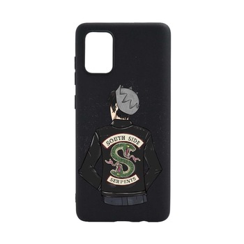 Husa Silicon Riverdale South Side Serpents, Movie, compatibila cu Samsung Galaxy A02s, rezistenta la uzura, anti-alunecare, B619 Husa Silicon Riverdale South Side Serpents, Movie, compatibila cu Samsung Galaxy A02s, rezistenta la uzura, anti-alunecare, B619