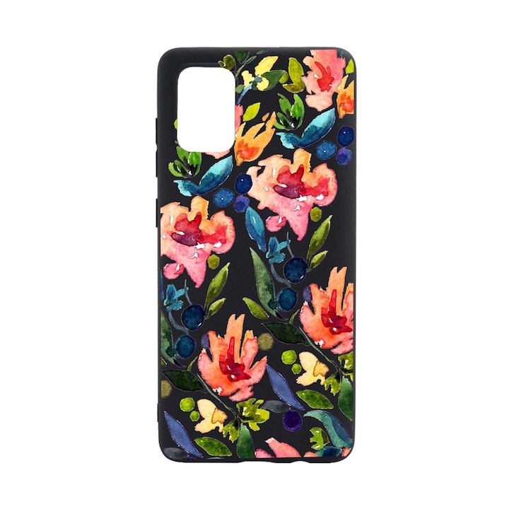 Flowers Spring Case за Samsung Galaxy S21 Ултра износоустойчив противоплъзгащ премиум силиконов калъф B628