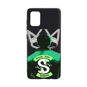 Husa Riverdale South Side Serpents, Movie, pentru Samsung Galaxy S21 Ultra, rezistenta la uzura, anti-alunecare, din silicon Premium, din silicon Premium, B620 Husa Riverdale South Side Serpents, Movie, pentru Samsung Galaxy S21 Ultra, rezistenta la uzura, anti-alunecare, din silicon Premium, din silicon Premium, B620