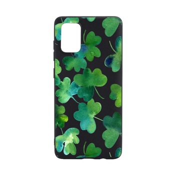 Husa Green leaf, pentru Samsung Galaxy M31s, rezistenta la uzura, anti-alunecare, din silicon Premium, din silicon Premium, B697 Husa Green leaf, pentru Samsung Galaxy M31s, rezistenta la uzura, anti-alunecare, din silicon Premium, din silicon Premium, B697