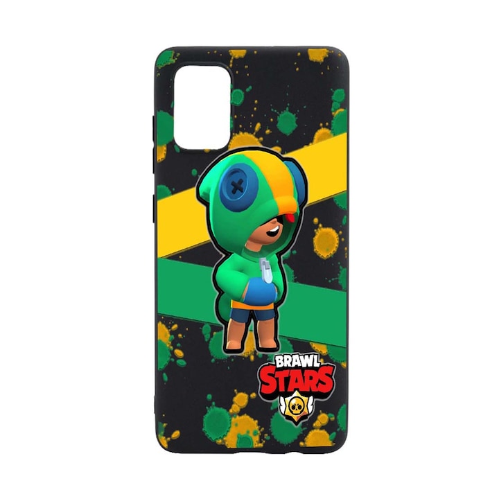 Husa Silicon Brawl Stars Leon, compatibila cu Samsung Galaxy S20 FE / Galaxy S20 FE 5G, rezistenta la uzura, anti-alunecare, B647