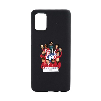 Husa Silicon Compatibila cu Xiaomi Redmi 9T, La Casa De Papel, Bella Ciao, rezistenta la uzura, anti-alunecare, B718 Husa Silicon Compatibila cu Xiaomi Redmi 9T, La Casa De Papel, Bella Ciao, rezistenta la uzura, anti-alunecare, B718