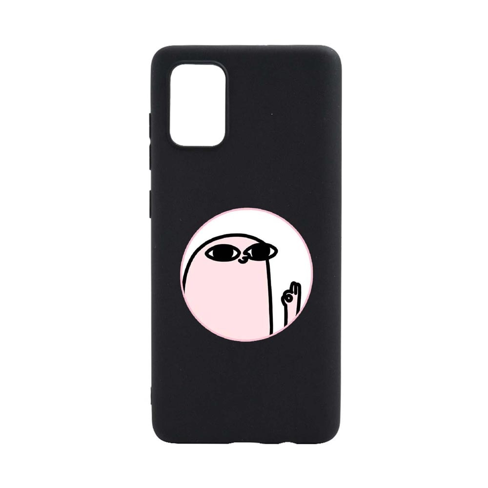 Husa Silicon Meme, compatibila cu Samsung Galaxy A32 4G, rezistenta la uzura, B658